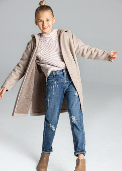 MAYORAL pantalon largo tejano slouchy junior niña