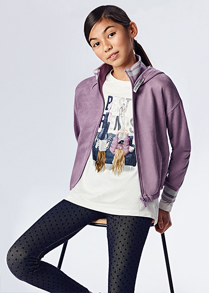 MAYORAL leggings topos flocados junior niña
