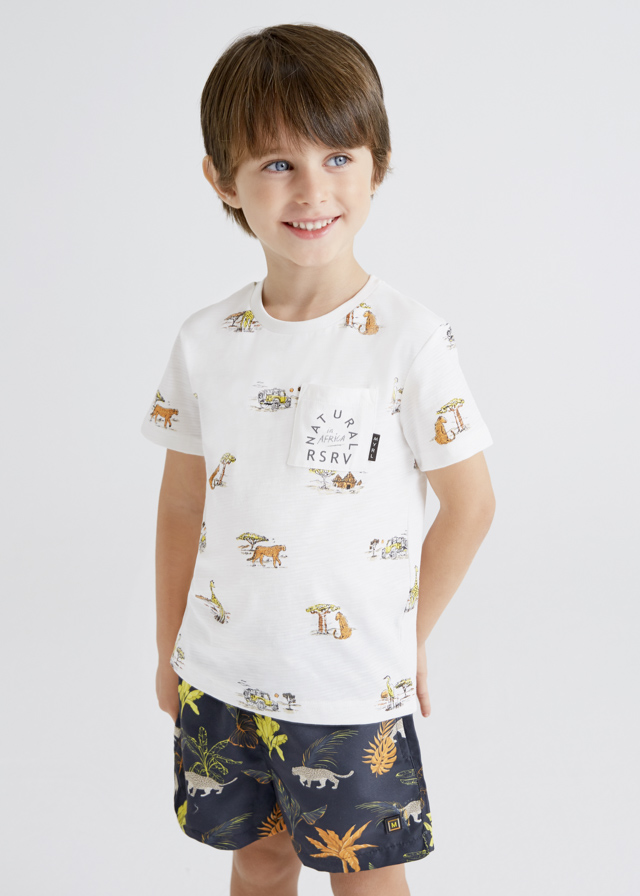 MAYORAL Bañador bermuda estampado niño