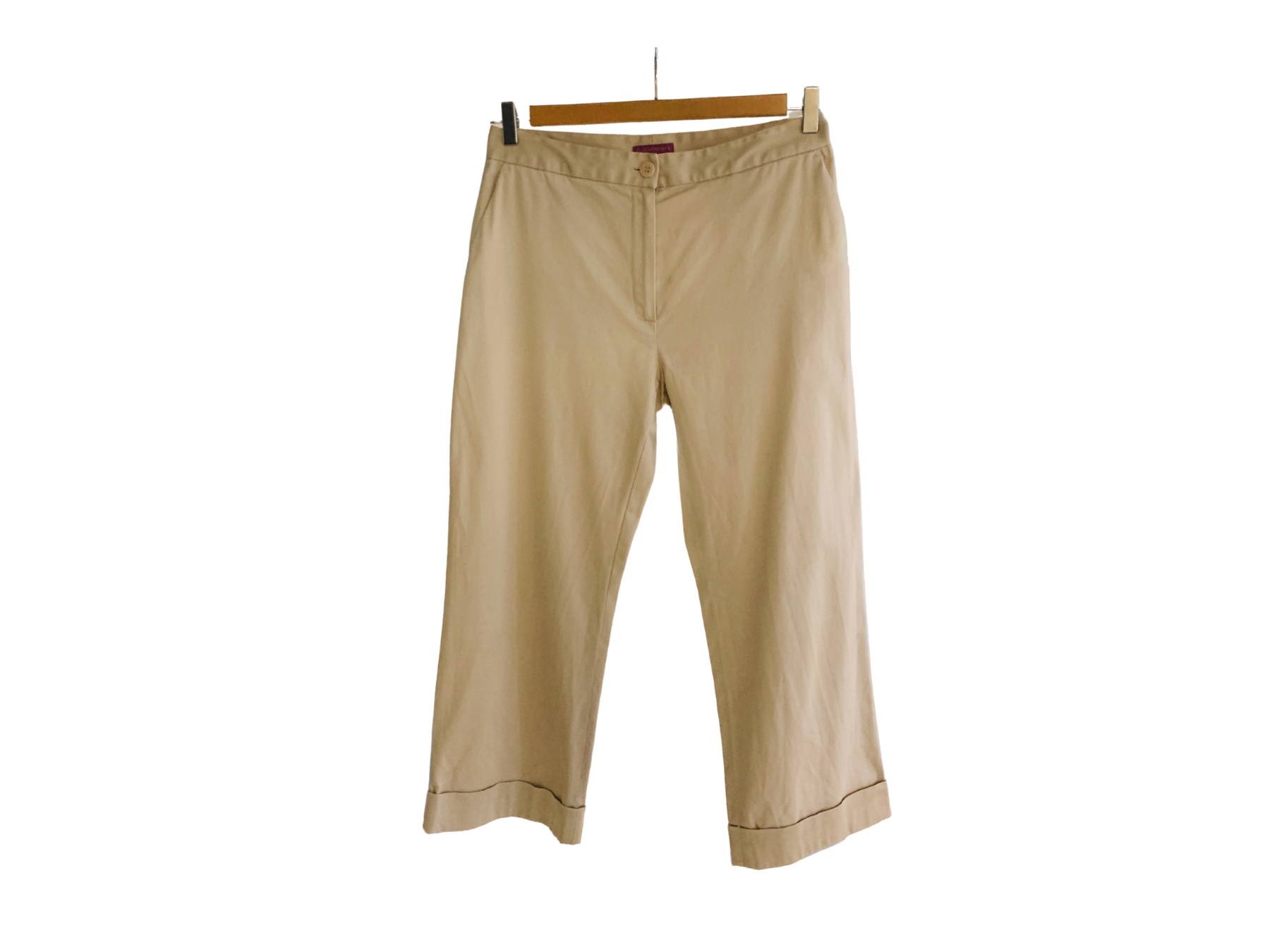 Pantaló pirata Adolfo Dominguez, beix