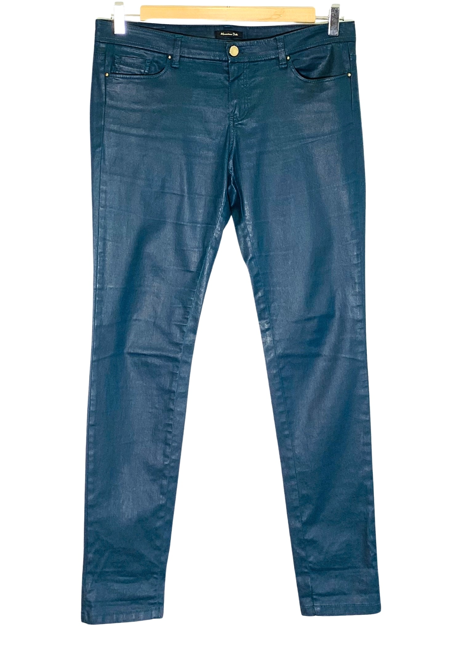 Pantaló Massimo Dutti, verd fosc