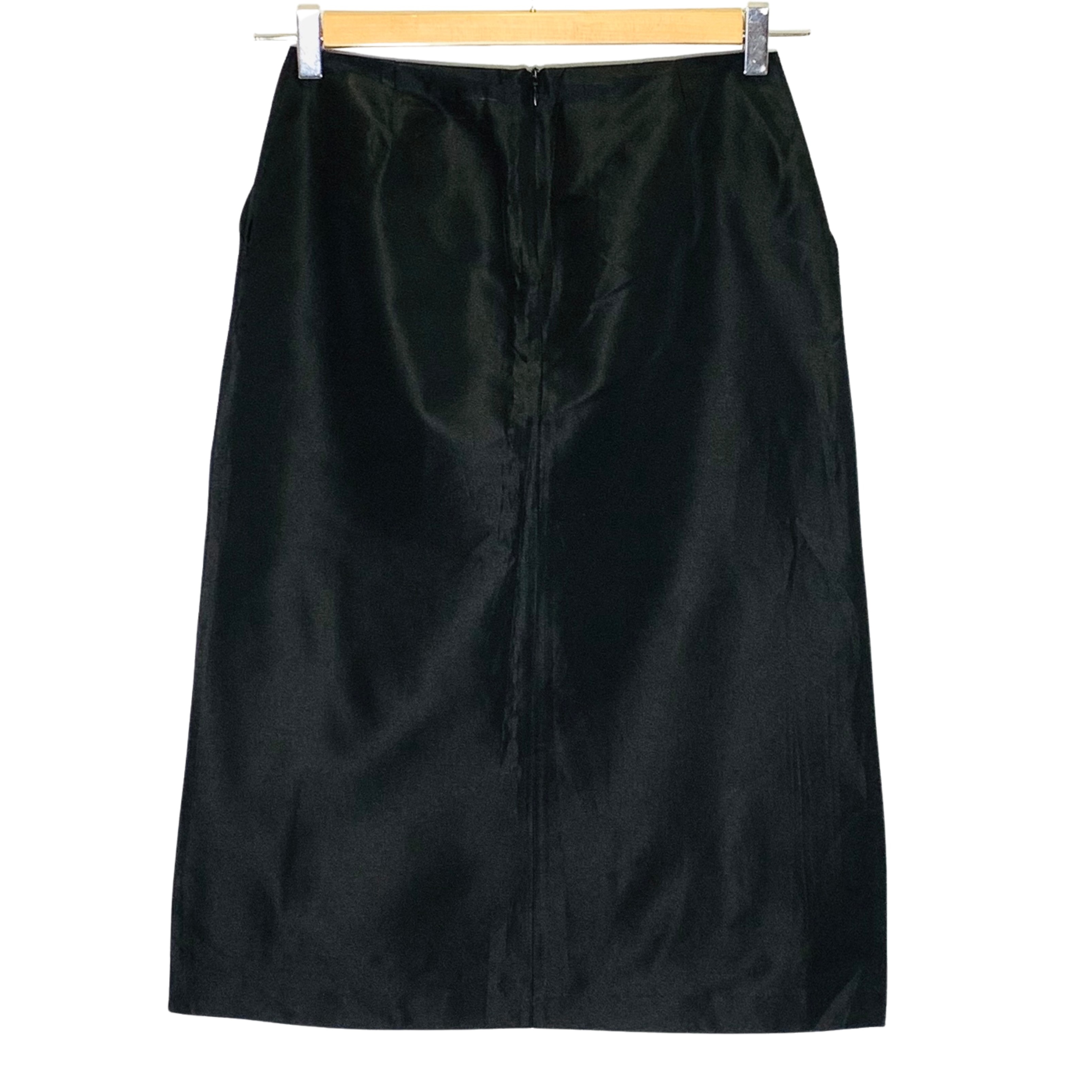 Faldilla Massimo Dutti, negra amb butxaques