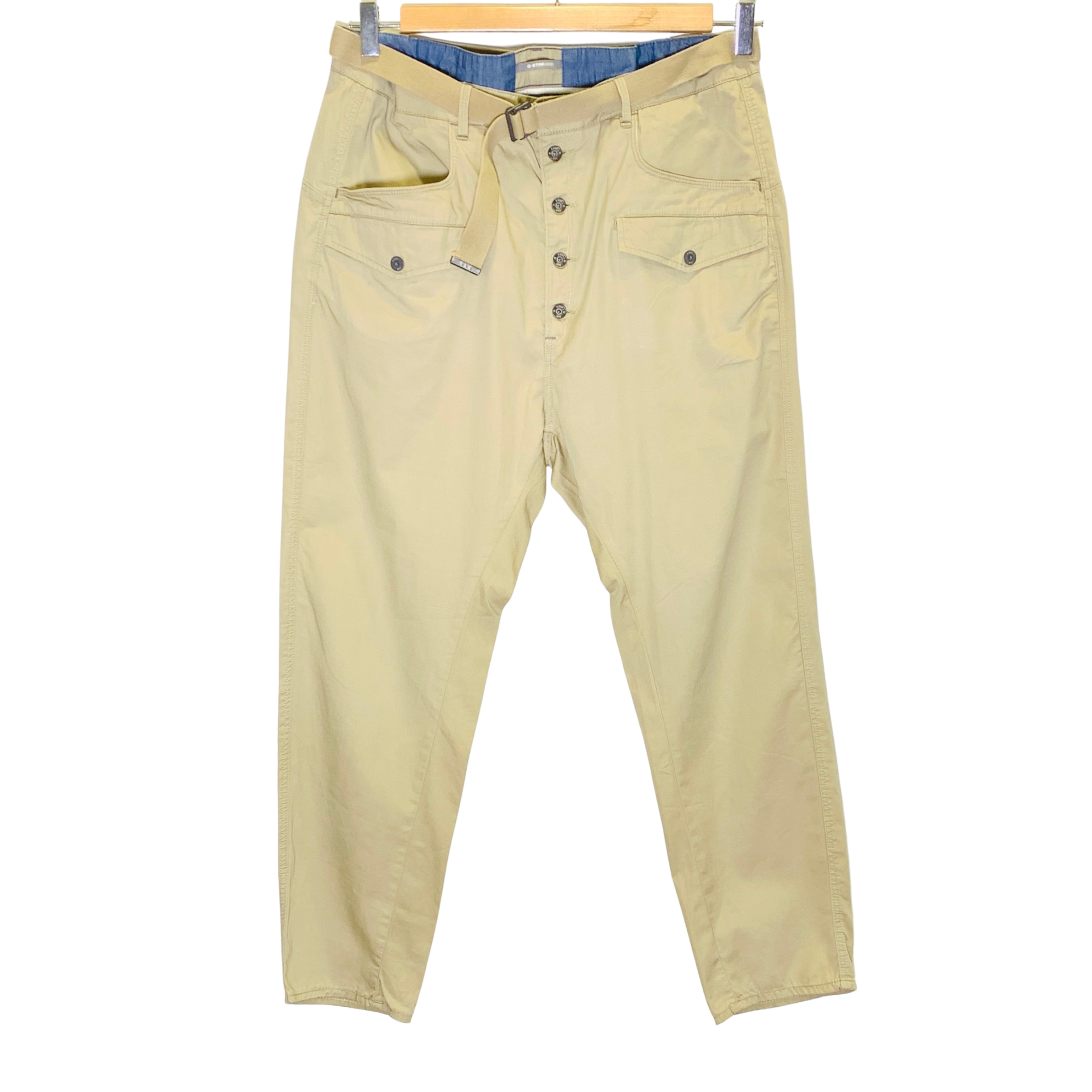 Pantaló G-Star de cotó beix