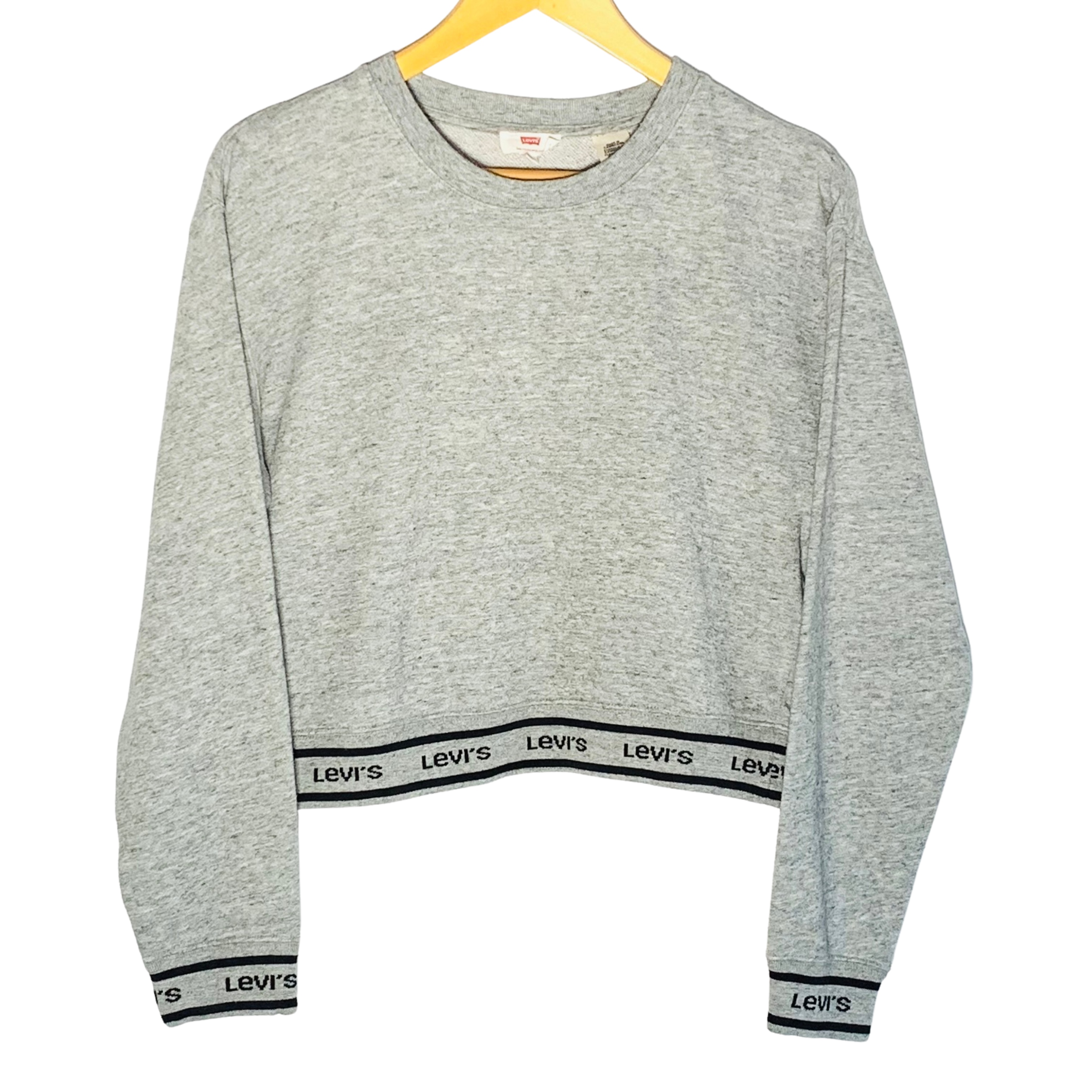 Dessuadora Levi's curta en gris