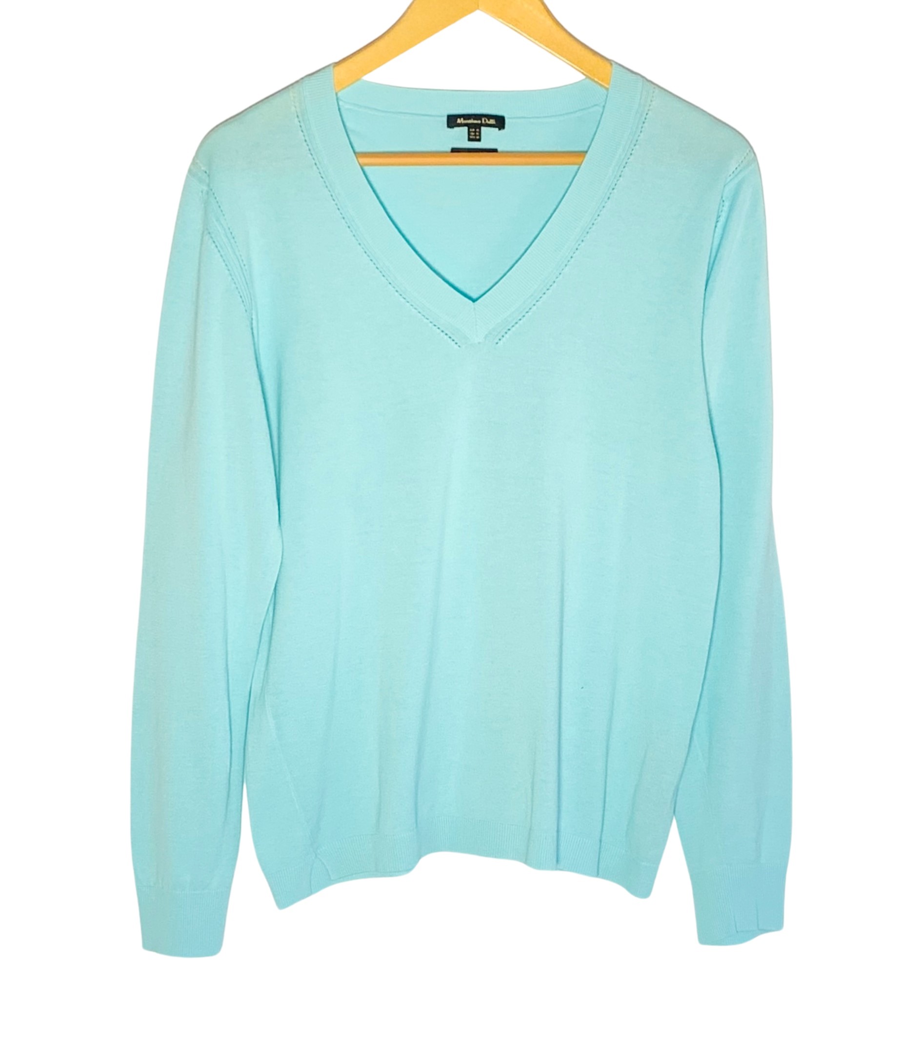Jersei Massimo Dutti, turquesa