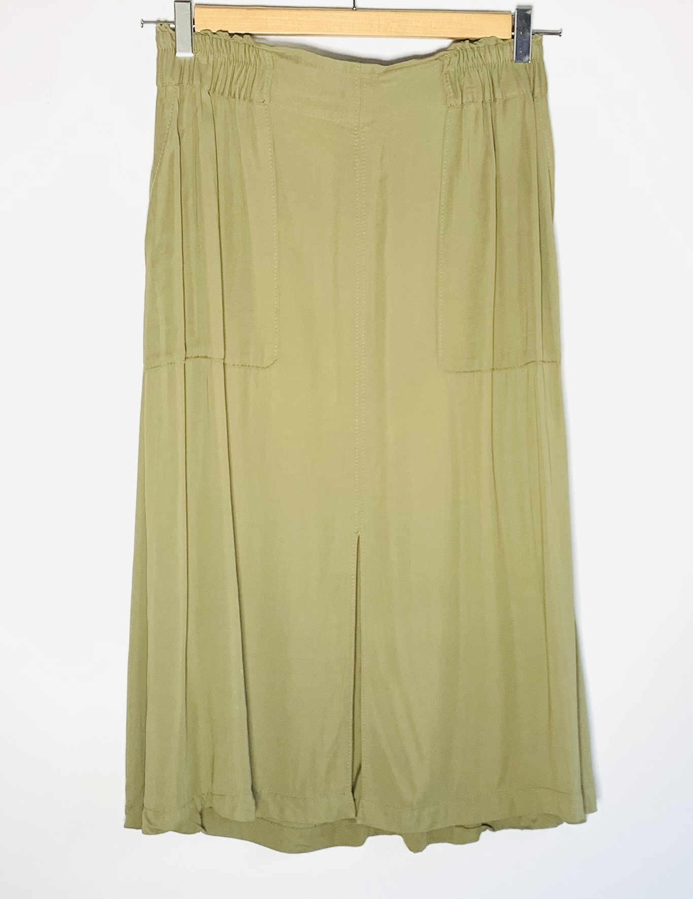 Faldilla Massimo Dutti, verd militar