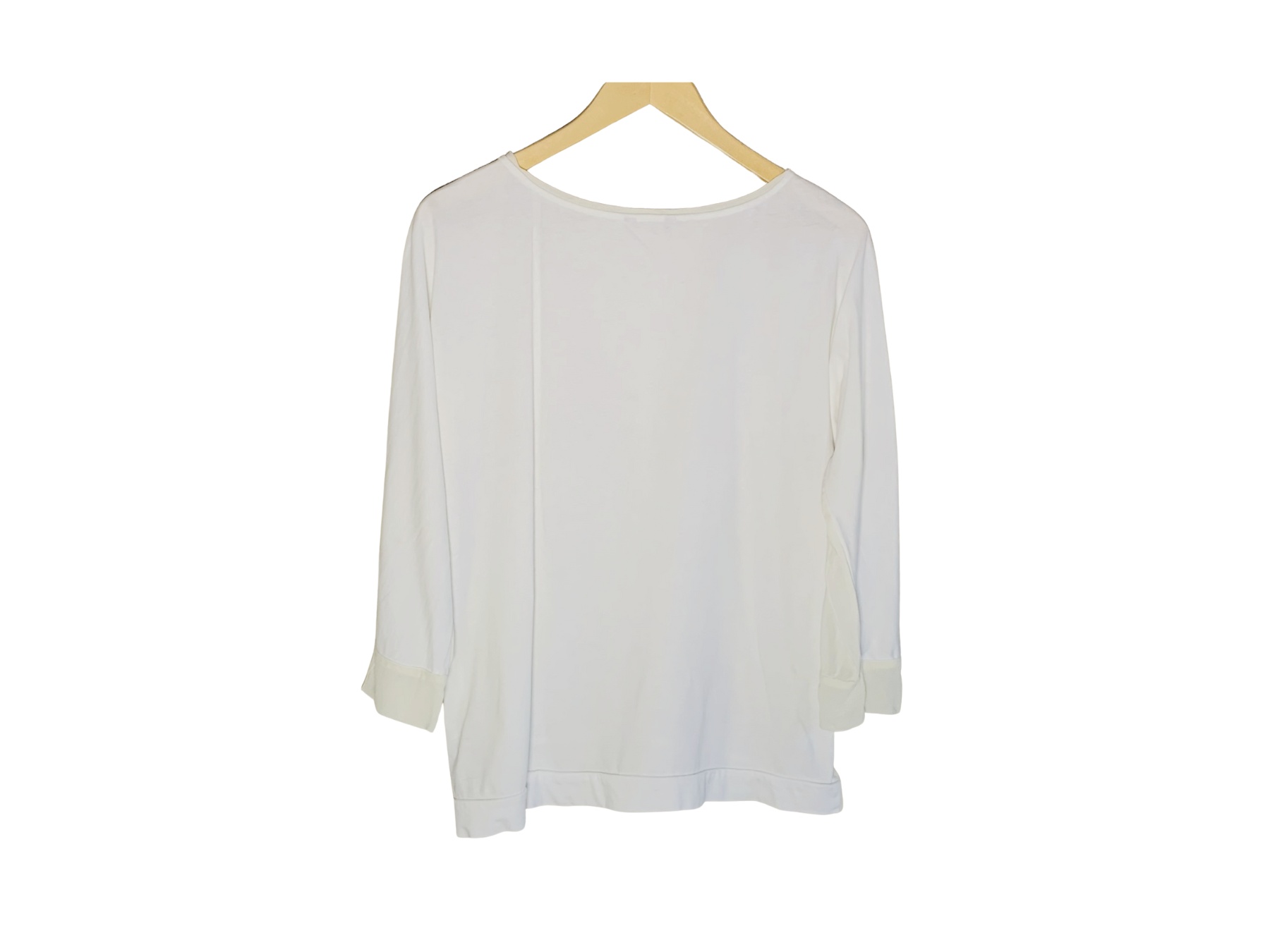 Brusa Massimo Dutti en blanc i cru