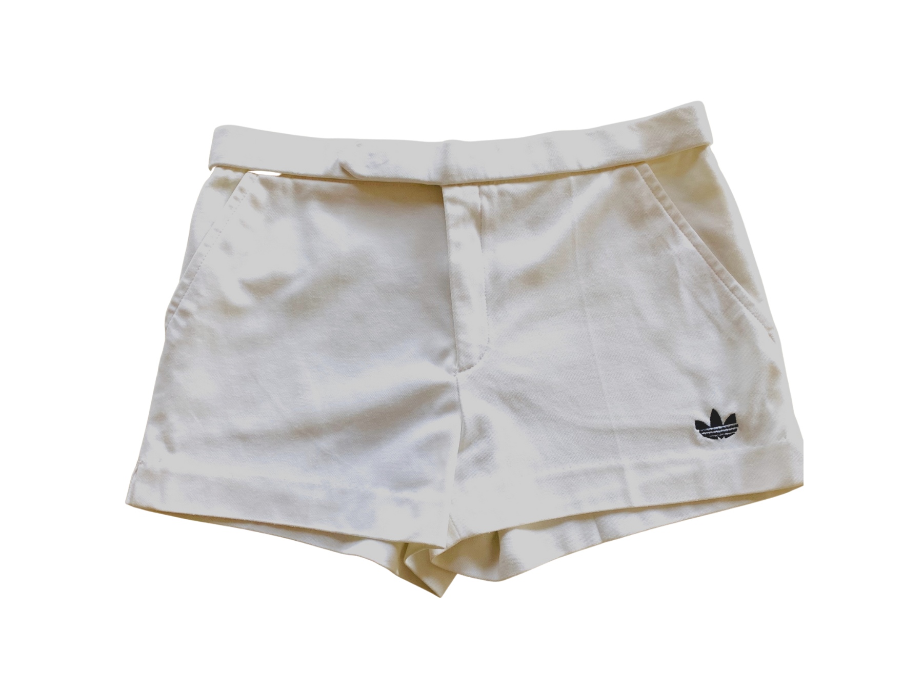 Pantaló Adidas curt, blanc
