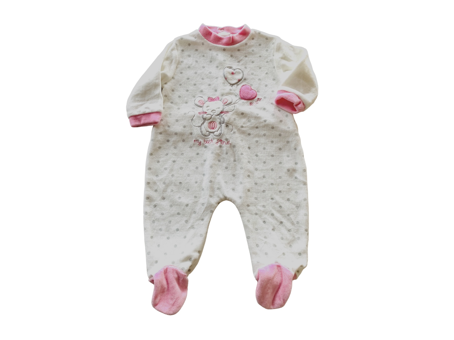 Pijama Kinanit sencer en blanc