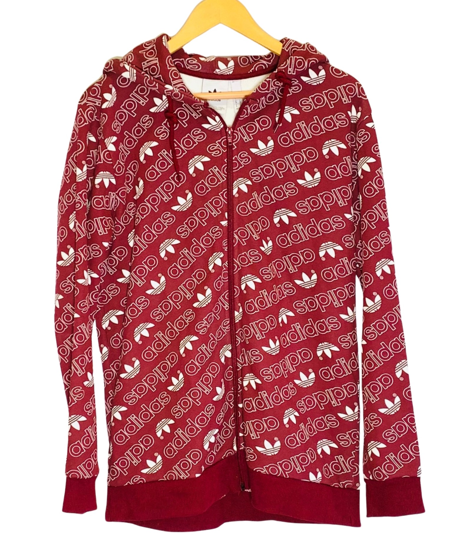 Jaqueta xandall Adidas en granat