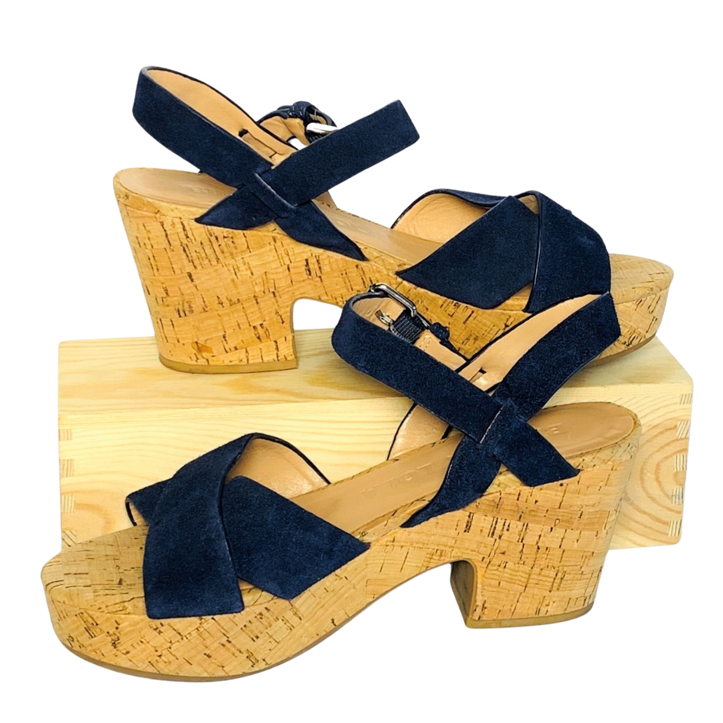 Sandalias Bimba & Lola en azul marino