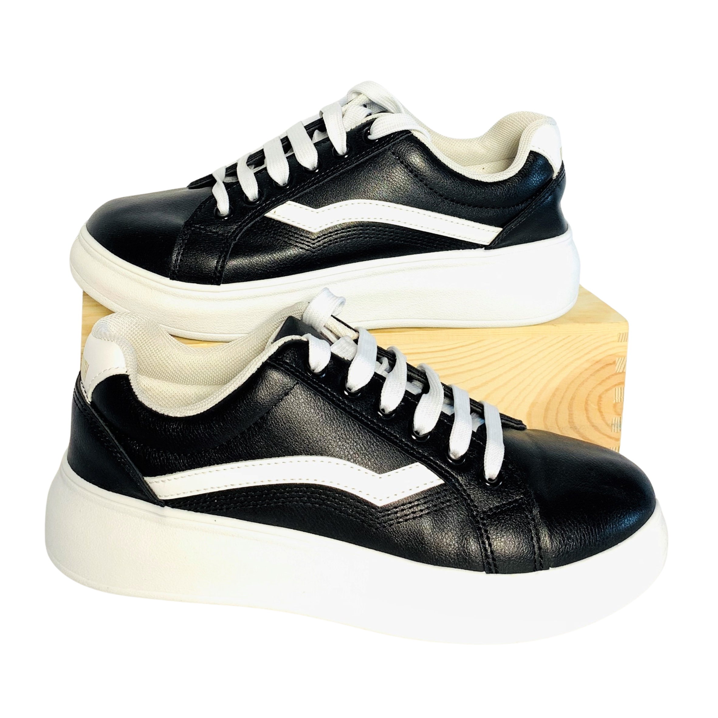 Zapatillas NYC negras