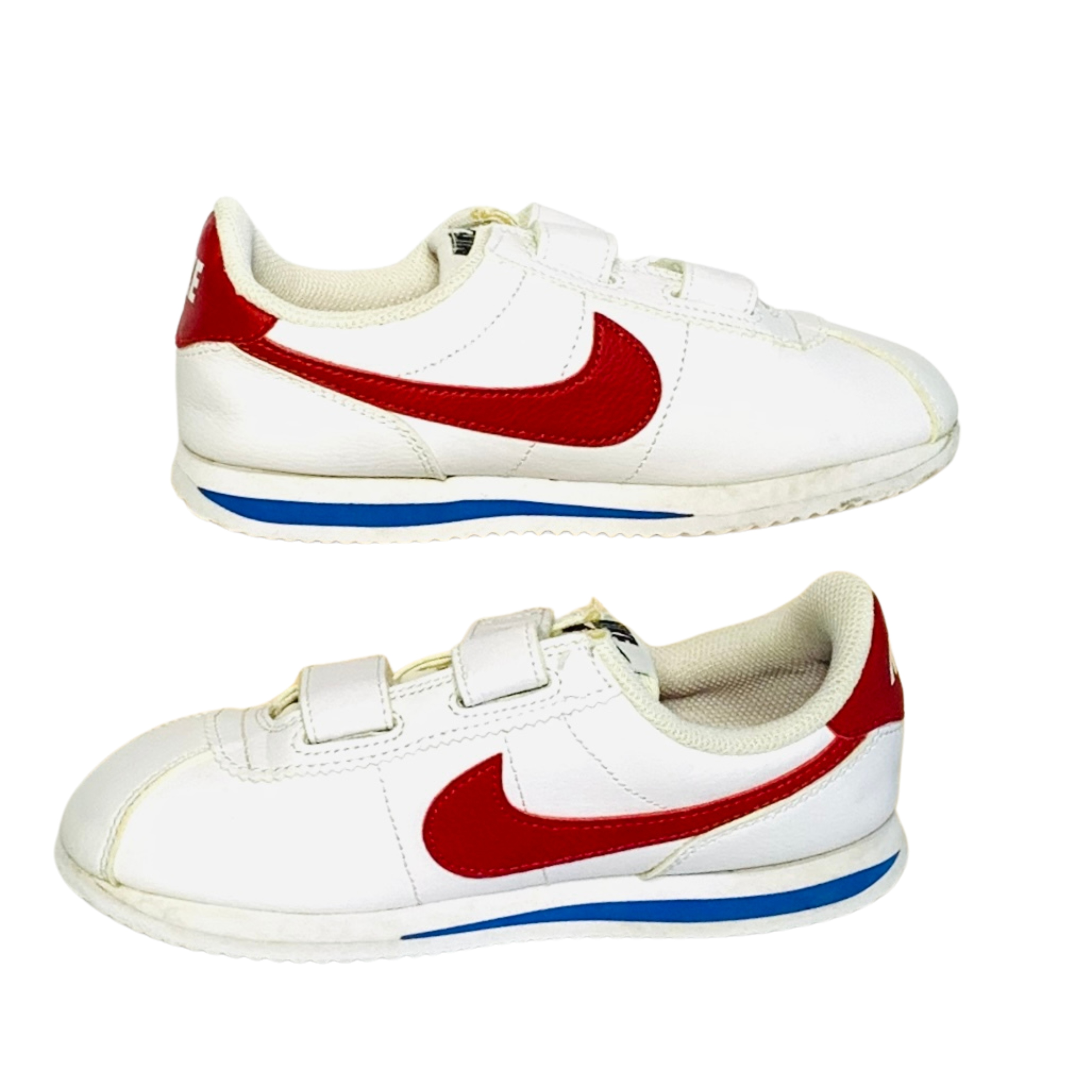 Zapatillas Nike, blancas de piel