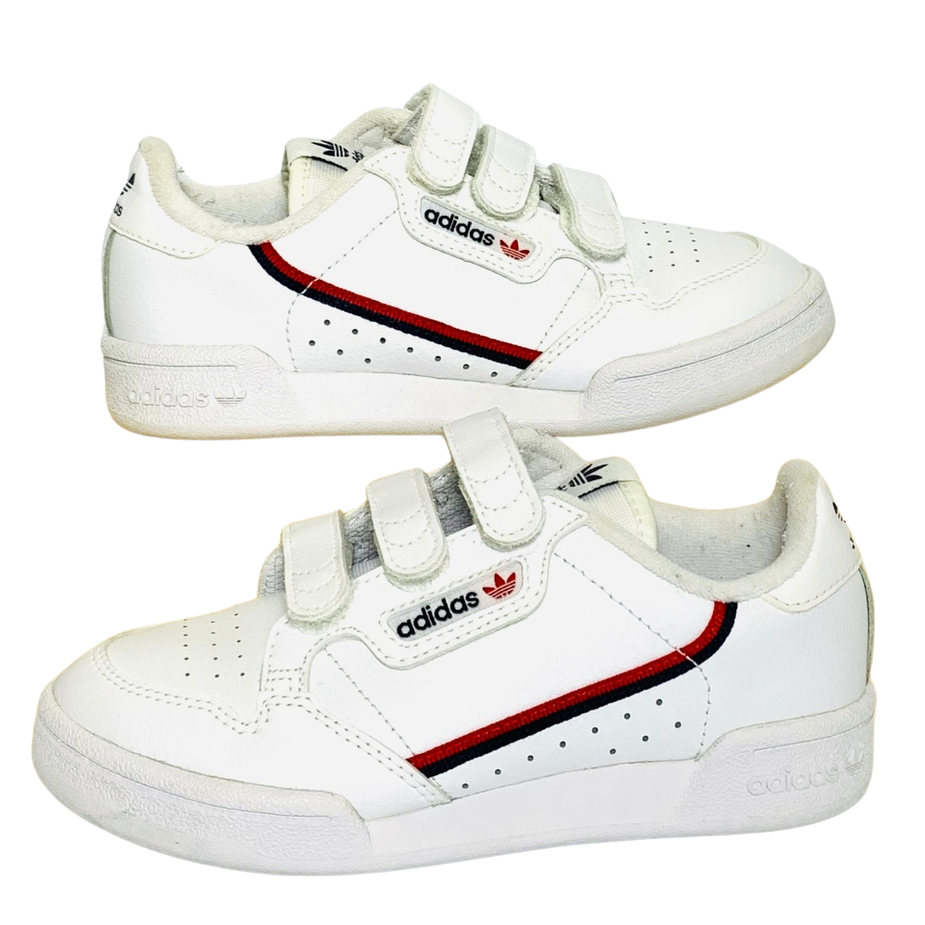 Zapatillas Adidas, blancas de piel