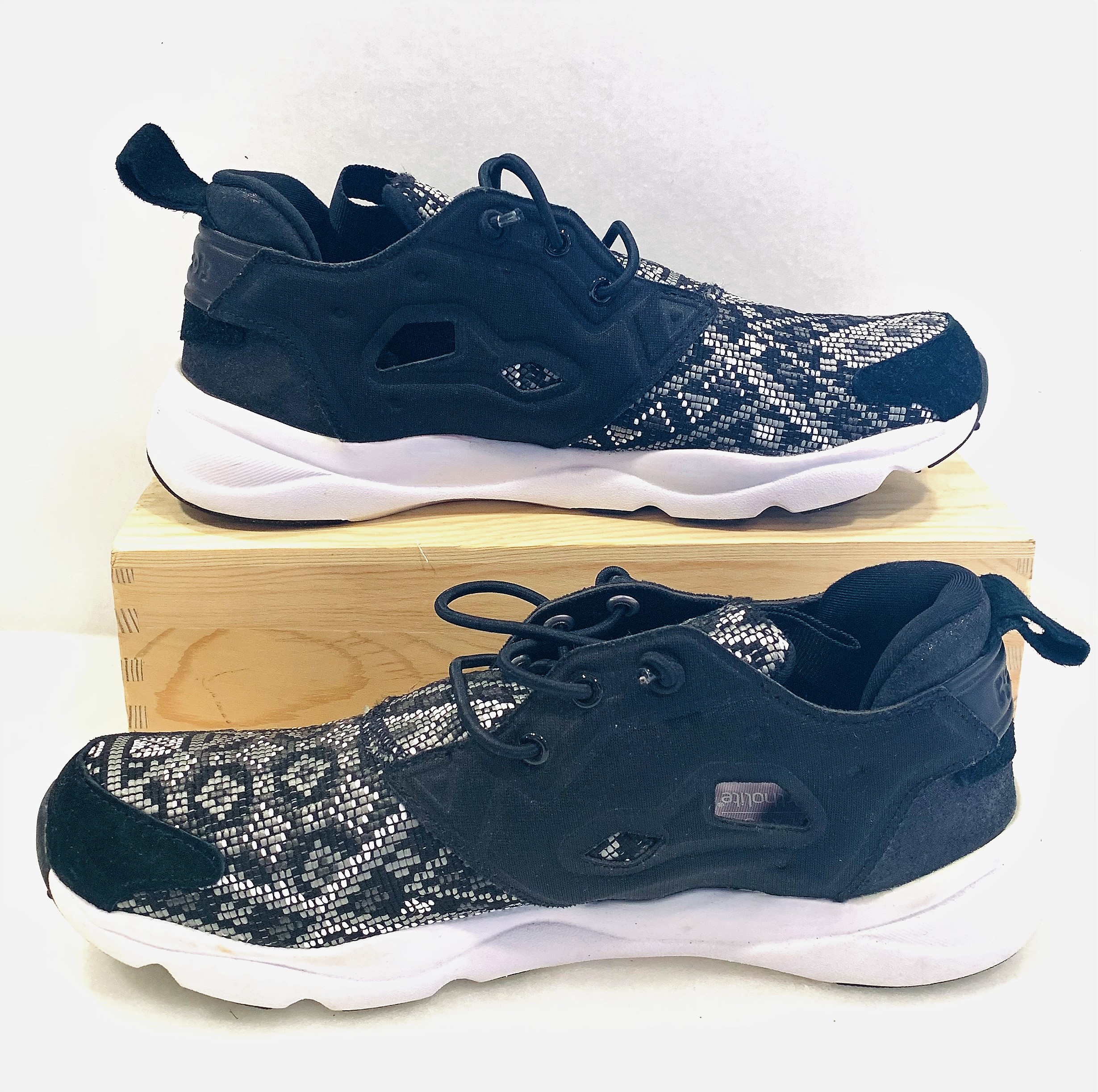 Sabatilles Reebok, blanc i negre