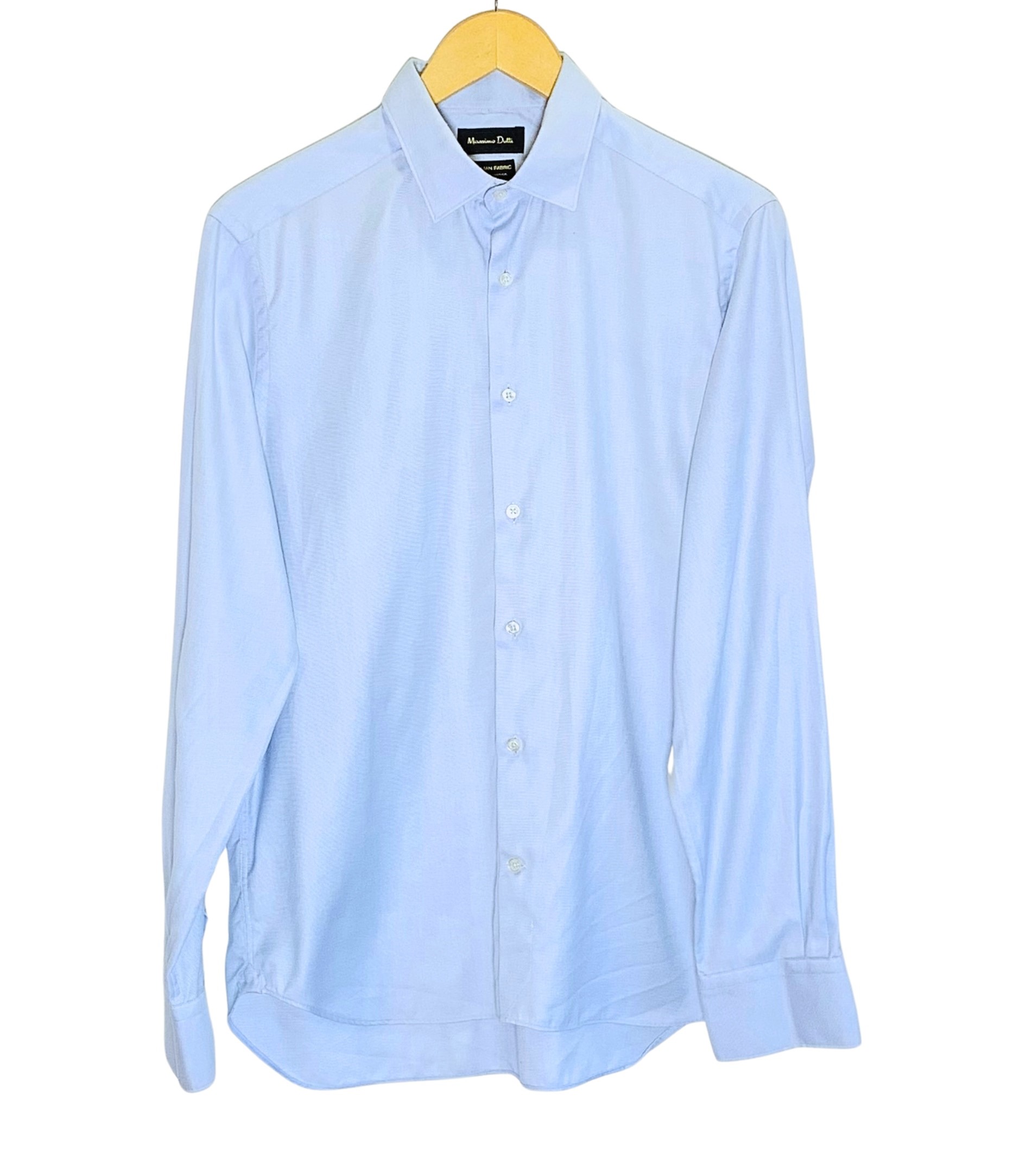 Camisa Massimo Dutti, celeste