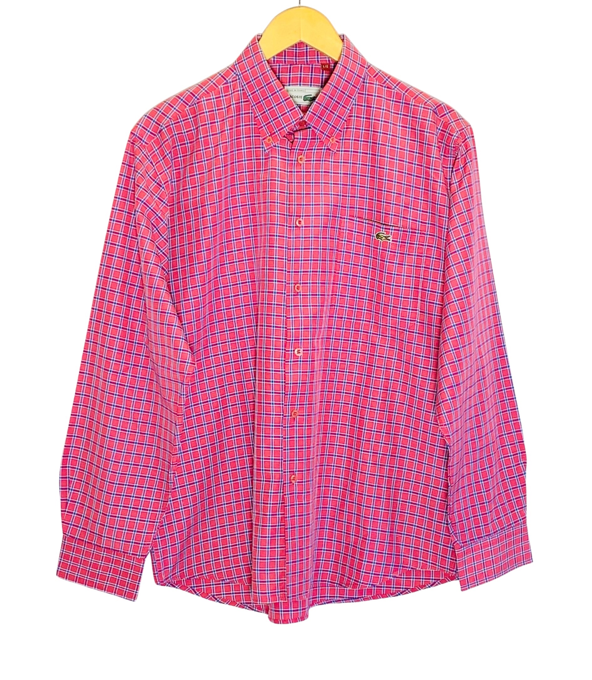 Camisa Lacoste en fucsia