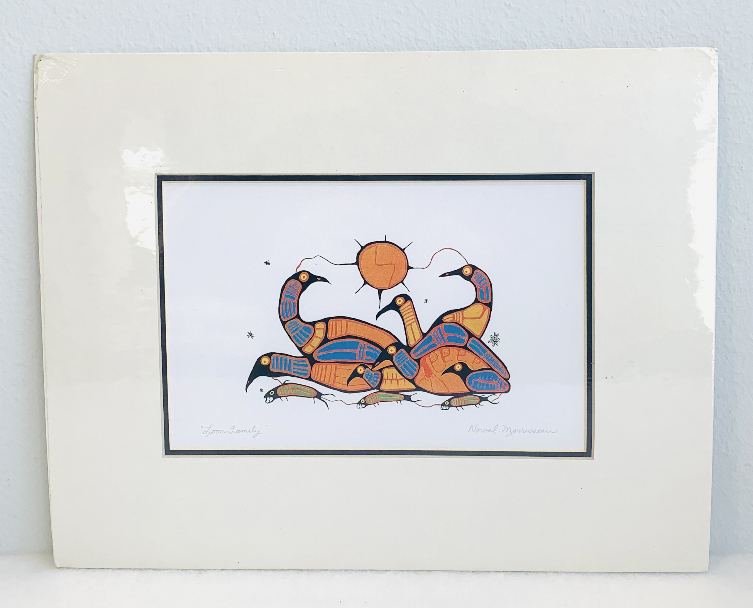 Loon Family. Norval Morrisseau