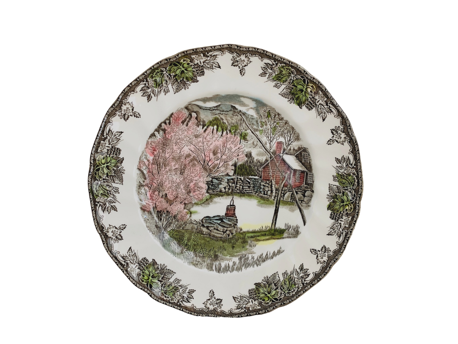 Plat Johson Bros de porcellana anglesa