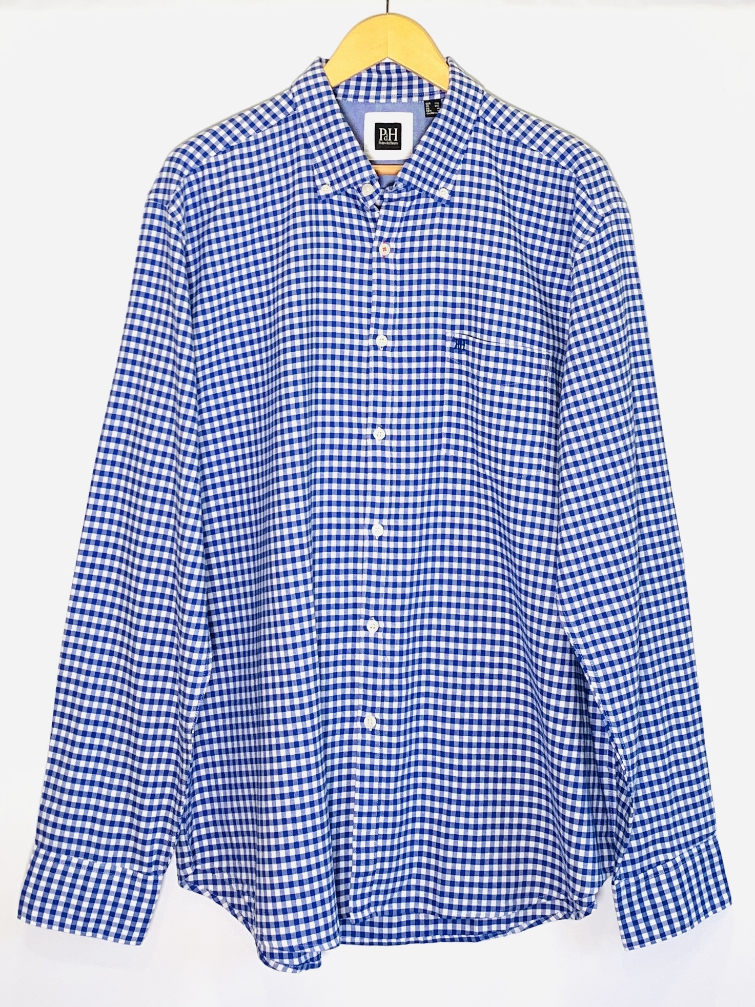 Camisa Pedro del Hierro, quadres blaus