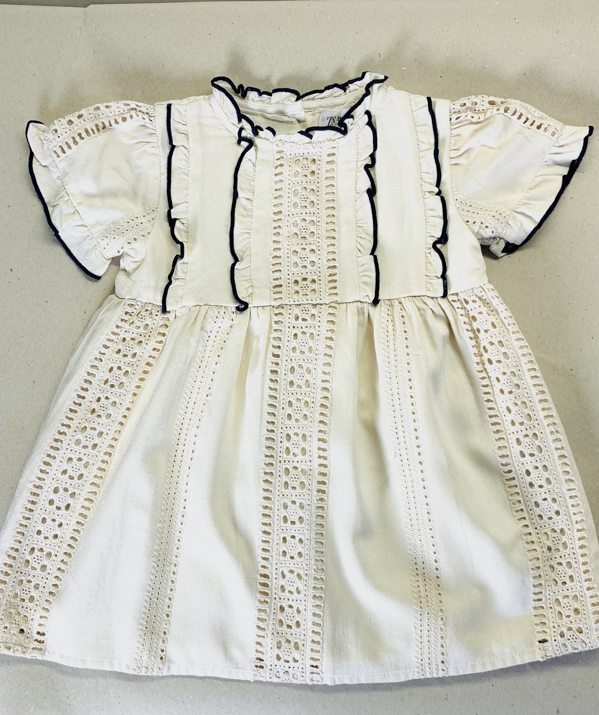 Vestit Zara en cru