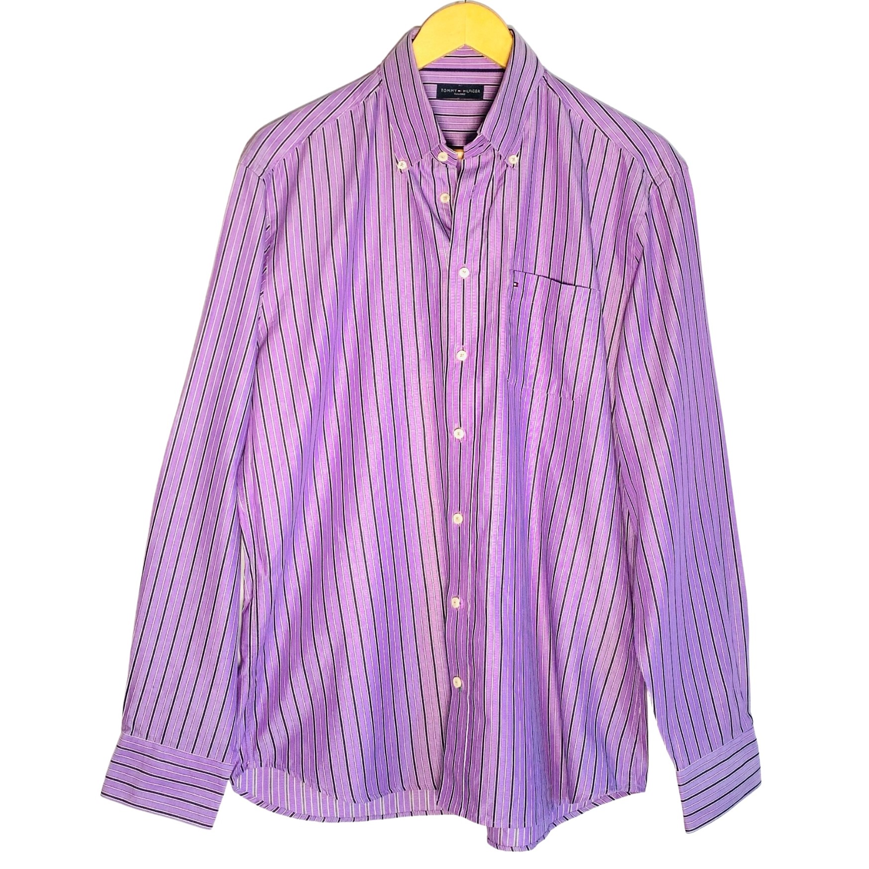 Camisa Tommy Hilfiger de color lila