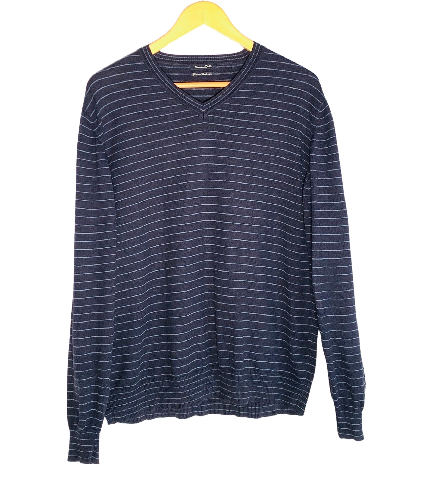 Jersey Massimo Dutti de rayas azul