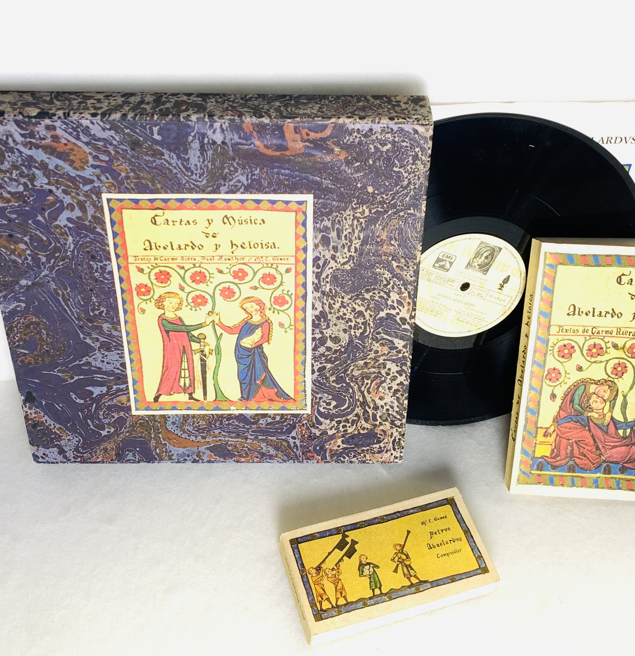 Cartes i música d' Abelardo i Heloisa