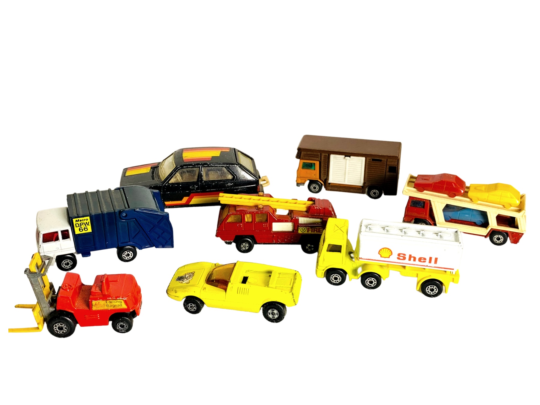 Lot de cotxes Matchbox amb 8 unitats