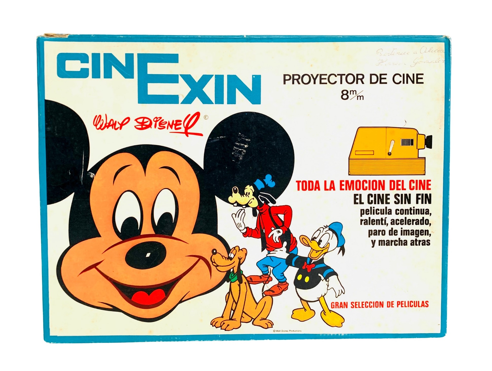 Projector de cinema 8mm. Exin