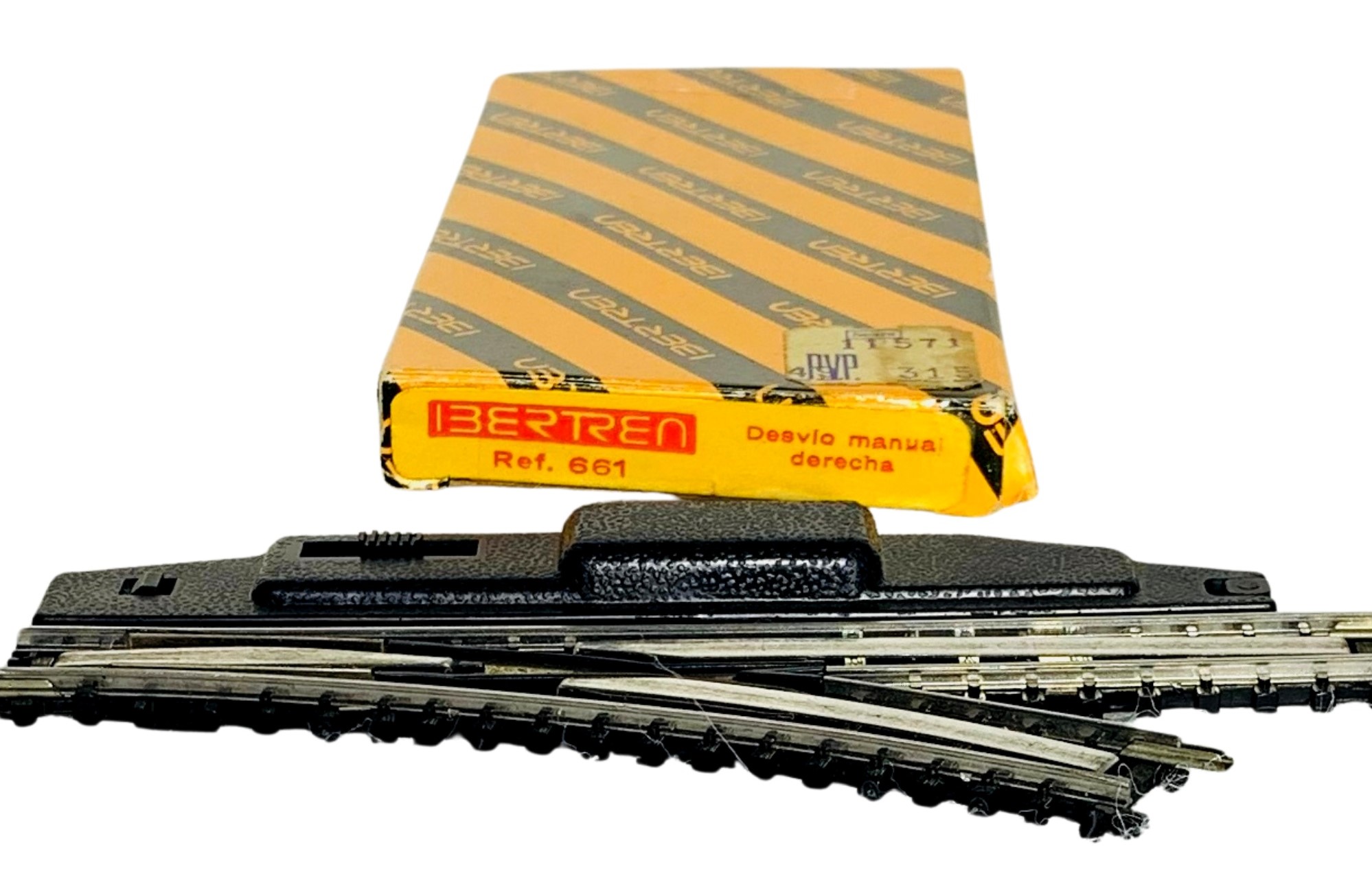 Desvío manual derecha. Ibertren