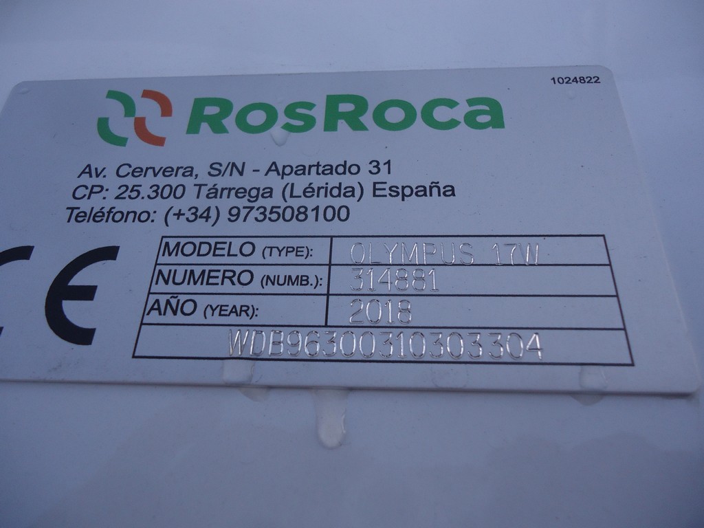 (187) Recolector carga trasera ROSROCA OLYMPUS 17W MB 18Tn - 6