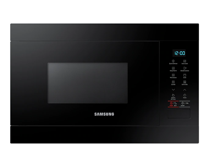 Microondas Samsung MG22M8054AK/EC Negro | Micro 850W | Grill 1100W | Funcion Deshodoricación | 22 litros
