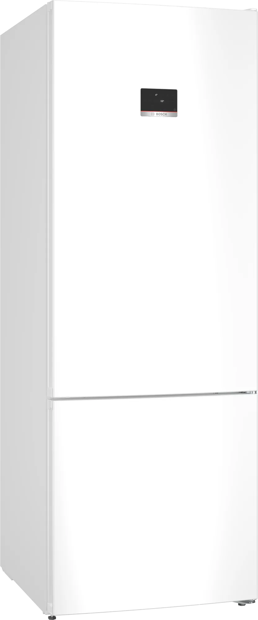 Frigorífico combi  Bosch KGN366WCF, No Frost, 186 cm, 326 l, Cajón  VitaFresh, Iluminación LED, Blanco
