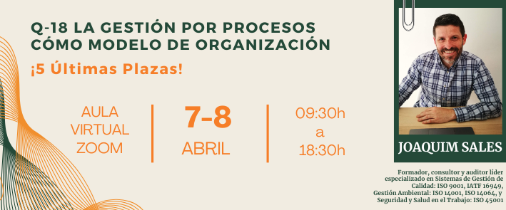 Q-18 Gestión por procesos como modelo de organización