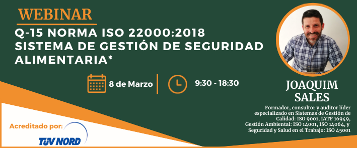 Q-15 Norma ISO 22000:2018