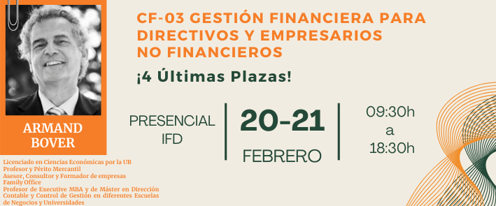 CF-03 Gestión financiera para directivos y empresarios no financieros