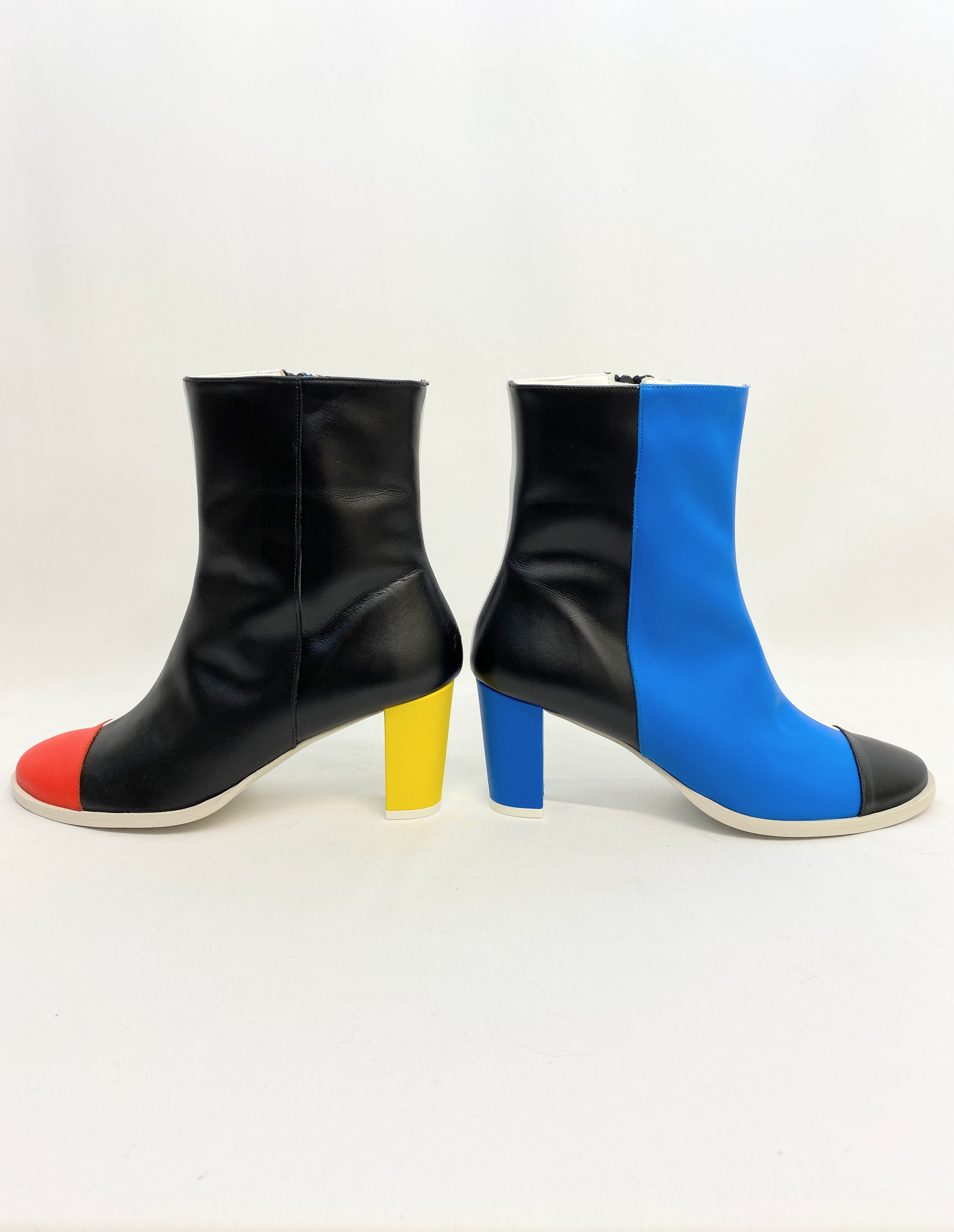 Botines Asimétricos - Mondrian