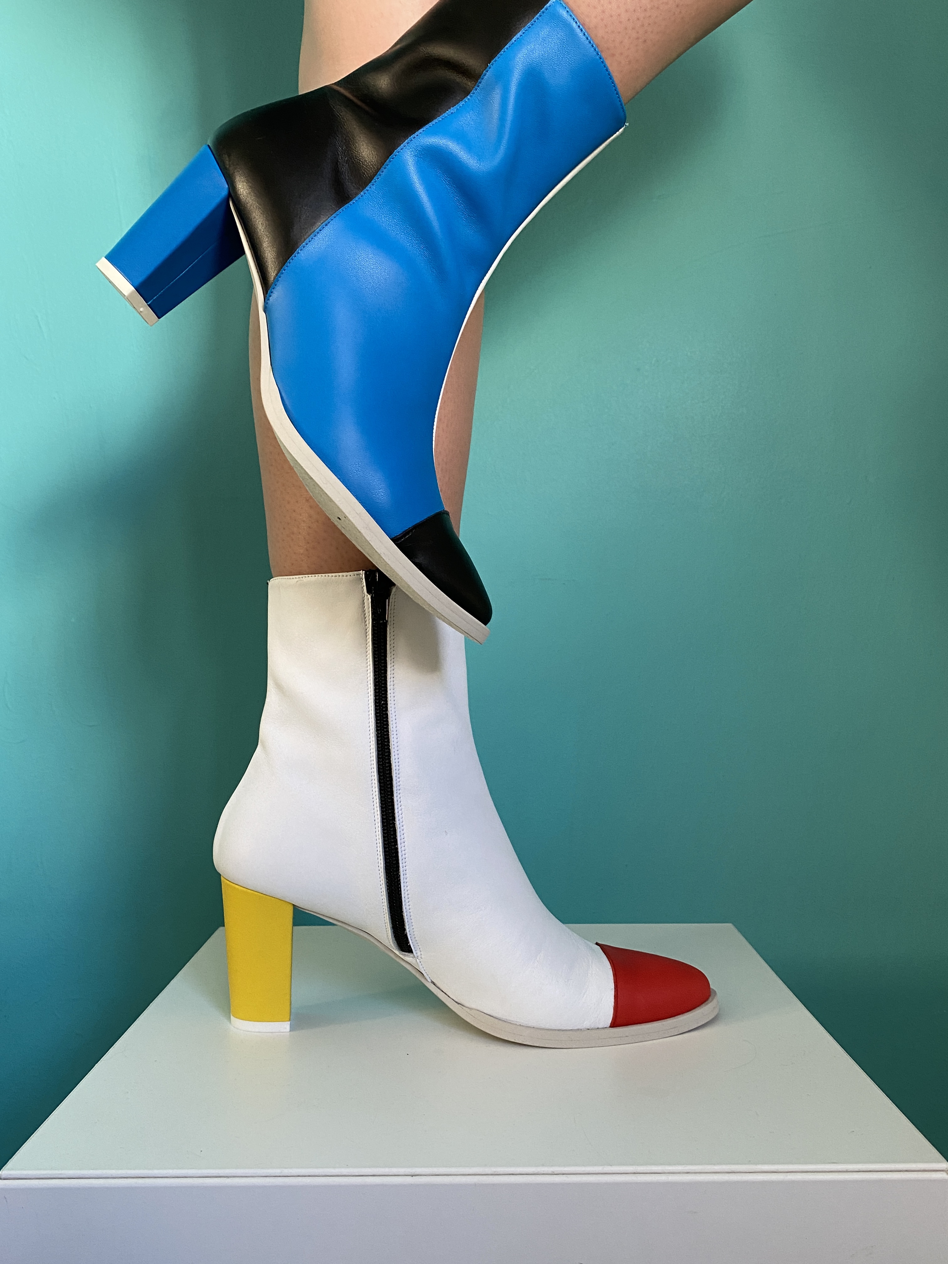 Botines Asimétricos - Mondrian - 3