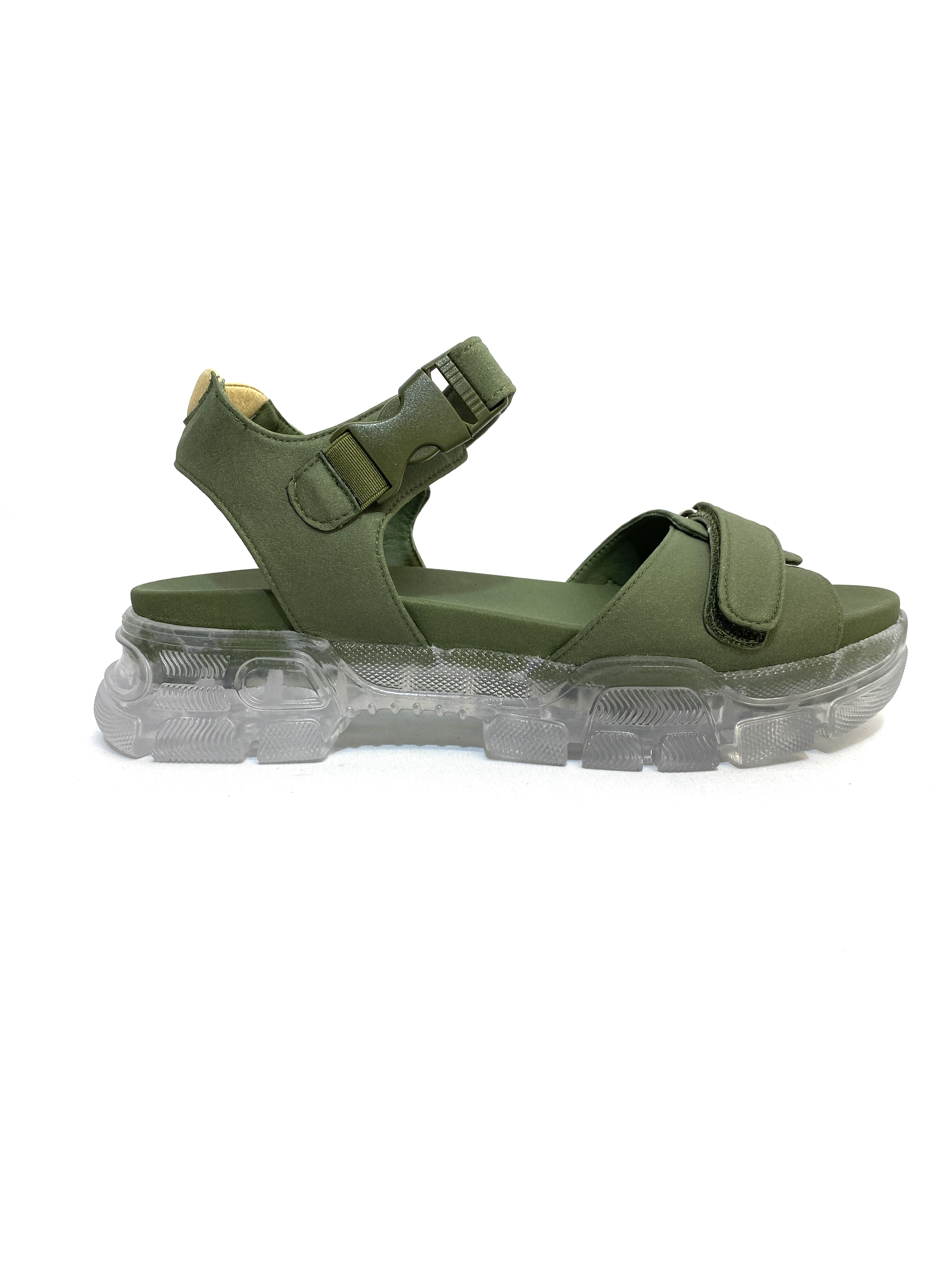 Sandalias con plataforma kaki - Filo - 2