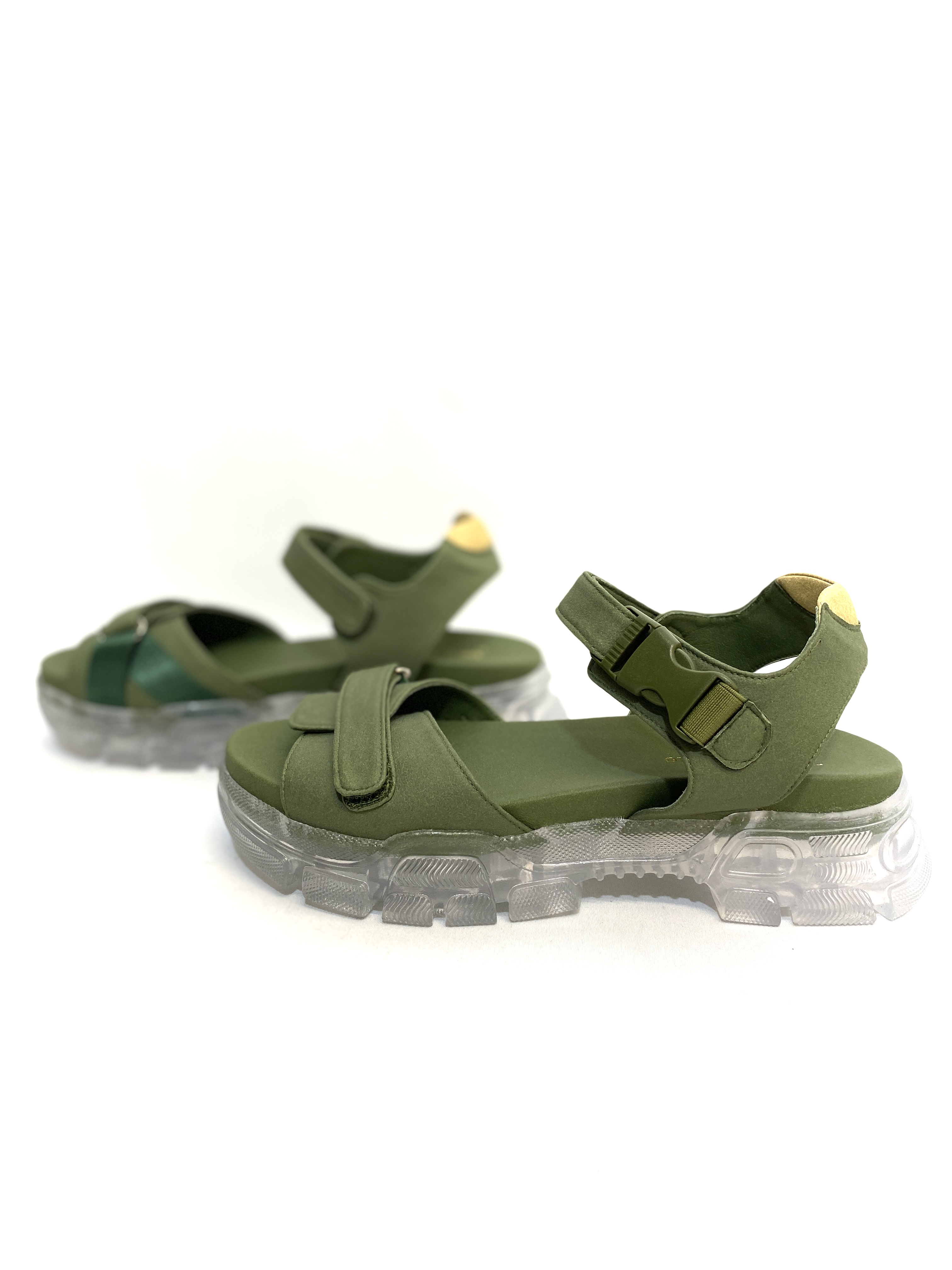 Sandalias con plataforma kaki - Filo - 4