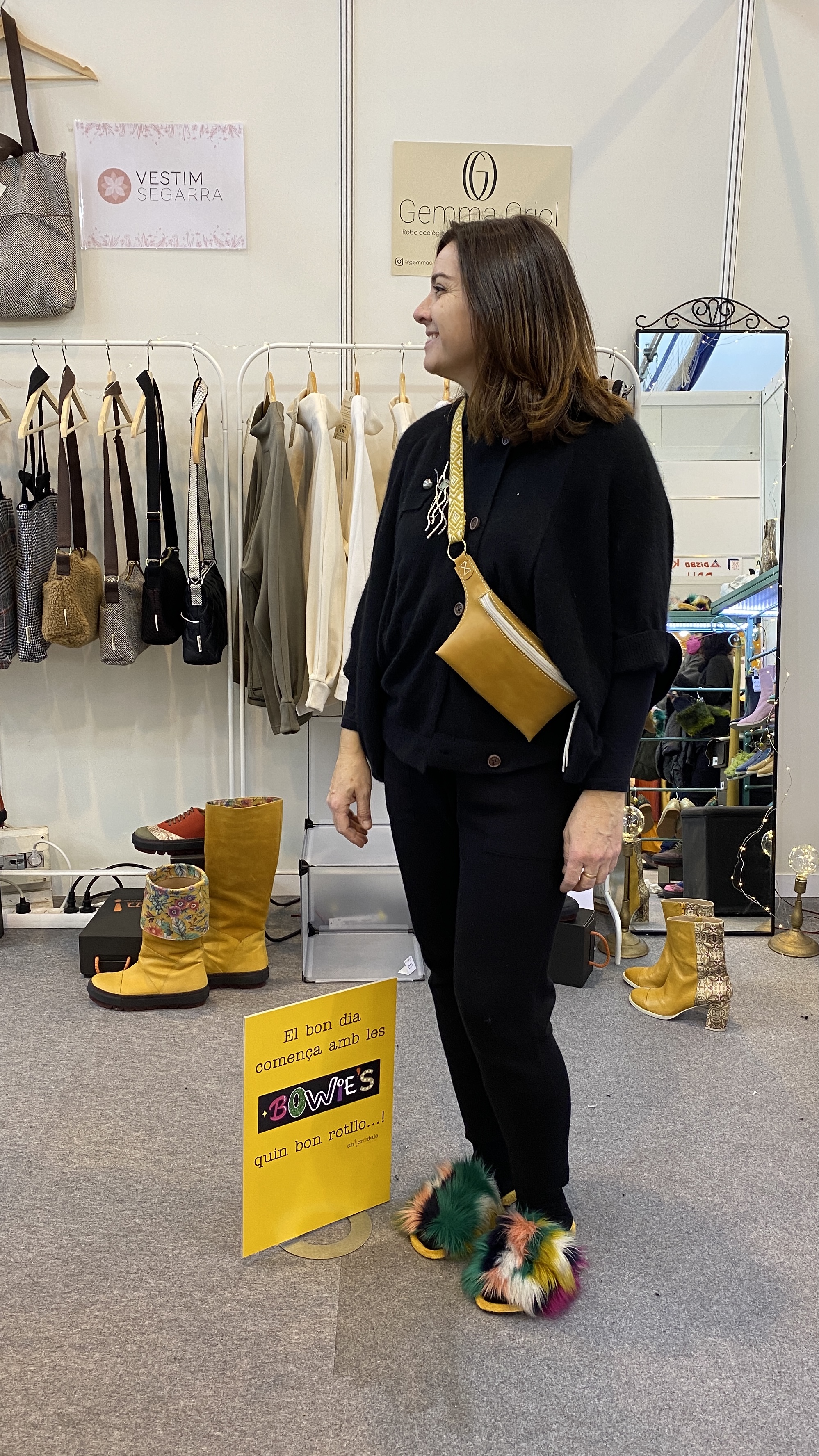 Zapatillas peludas marrón Bowie´s - 7