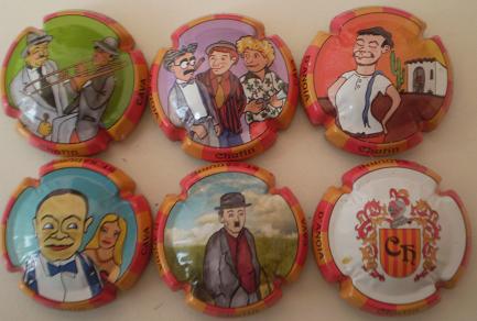 CHATIN JUEGO 6 PLACAS V. 11730 - 11286-7-8-9-90