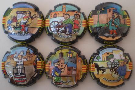 CHATIN JUEGO 6 PLACAS V. 12228 A 12233