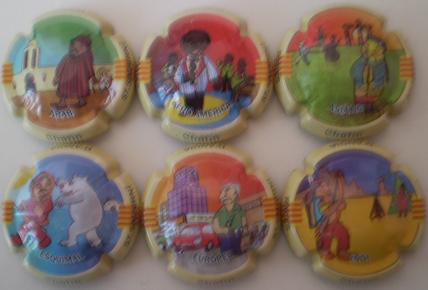 CHATIN JUEGO 6 PLACAS V. 12222 A 12227