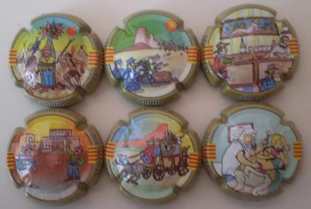 CHATIN JUEGO 6 PLACAS V. 12673 A 12678