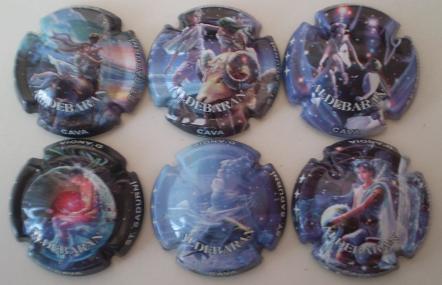 ALDEBARAN JUEGO 6 PLACAS V. 10175 A 10180