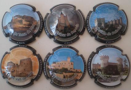 ALMUZARA CARRERAS JUEGO 6 PLACAS V. 13622 A 13627