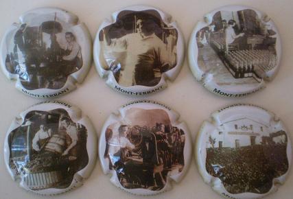 MONT-FERRANT JUEGO 6 PLACAS V. 7876 A 7881
