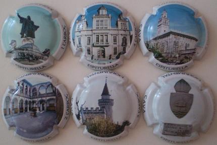 ESPITURELLA JUEGO 6 PLACAS V. 14484 A 14489